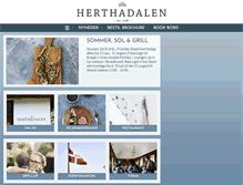 Tablet Screenshot of herthadalen.dk